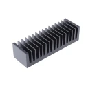 Fischer Elektronik Heatsink for Solid State Relays 1.3°C/W Thermal Resistance Black Anodised Aluminium 40 mm SK85-50-SA