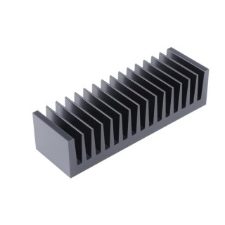Fischer Elektronik Heatsink for Solid State Relays 1.3°C/W Thermal Resistance Black Anodised Aluminium 40 mm SK85-50-SA