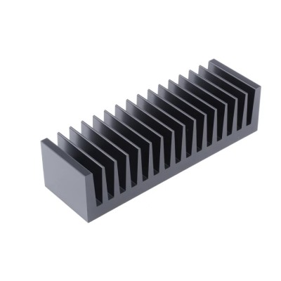 Fischer Elektronik Heatsink for Solid State Relays 1.3°C/W Thermal Resistance Black Anodised Aluminium 40 mm SK85-50-SA