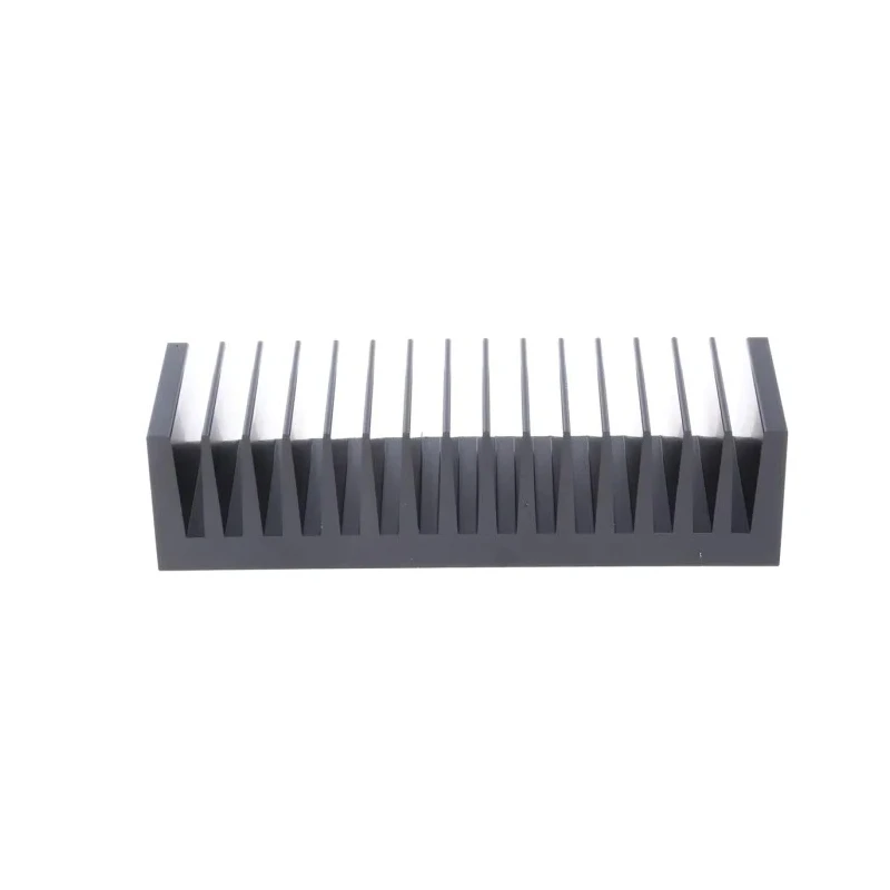 Fischer Elektronik Heatsink for Solid State Relays 1.3°C/W Thermal Resistance Black Anodised Aluminium 40 mm SK85-50-SA