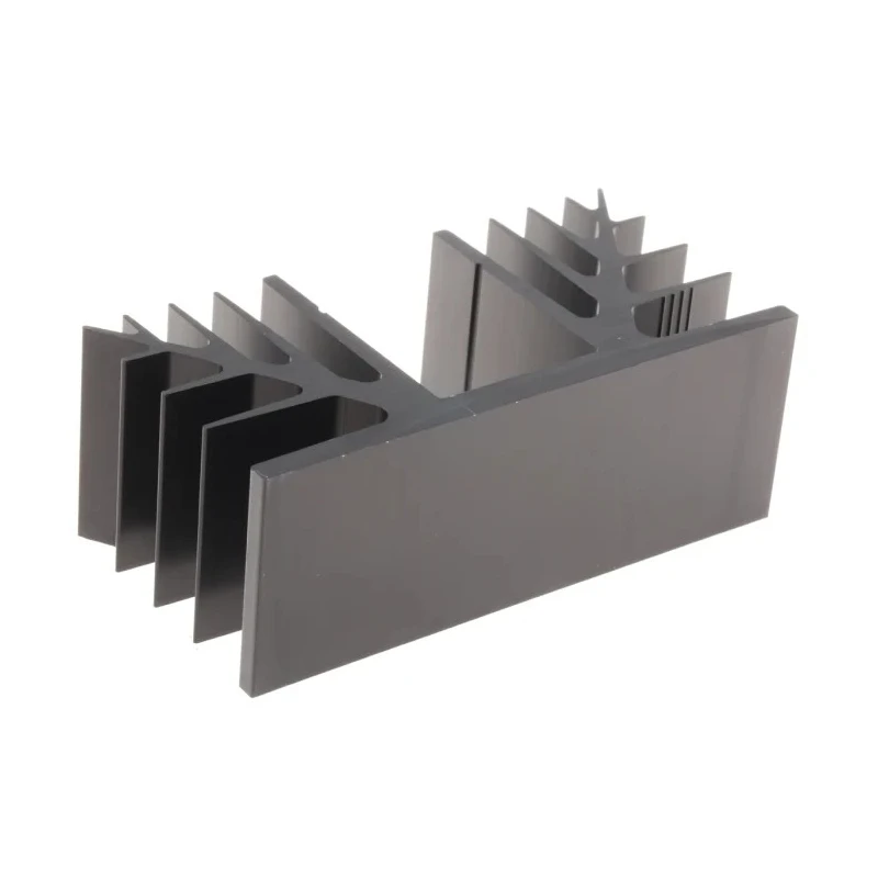 Fischer Elektronik Heatsink Black Anodised 1.75°C/W Thermal Resistance 50 mm Height 37.5 mm Length 100 mm Width SK88-37.5-SA