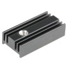 Fischer Elektronik Heatsink for WUDQVLVWRUV TO-220 Package, Aluminium Black Anodised, 36°C/W Thermal SK95-25-SA-220