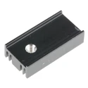 Fischer Elektronik Heatsink for WUDQVLVWRUV TO-220 Package, Aluminium Black Anodised, 36°C/W Thermal SK95-25-SA-220