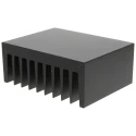 Fischer Elektronik Heatsink Universal Rectangular Aluminium 1.25K/W 40 mm x 75 mm x 100 mm SK92-75-SA
