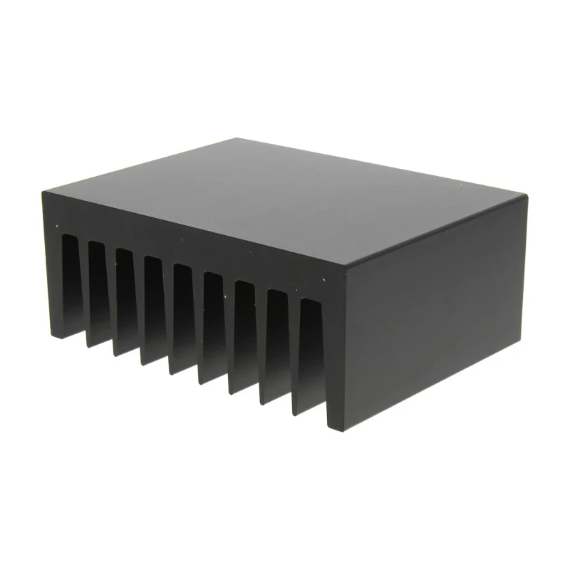 Fischer Elektronik Heatsink Universal Rectangular Aluminium 1.25K/W 40 mm x 75 mm x 100 mm SK92-75-SA