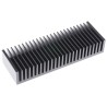 Fischer Elektronik Aluminium Heatsink for Solid State Relays 27 mm x 50 mm x 150 mm Black Anodised SK58-50-SA