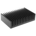 Fischer Elektronik Heatsink, Universal Rectangular Aluminium, 0.9K/W Thermal Resistance, 40 mm Height, 100 mm SK85-100-SA