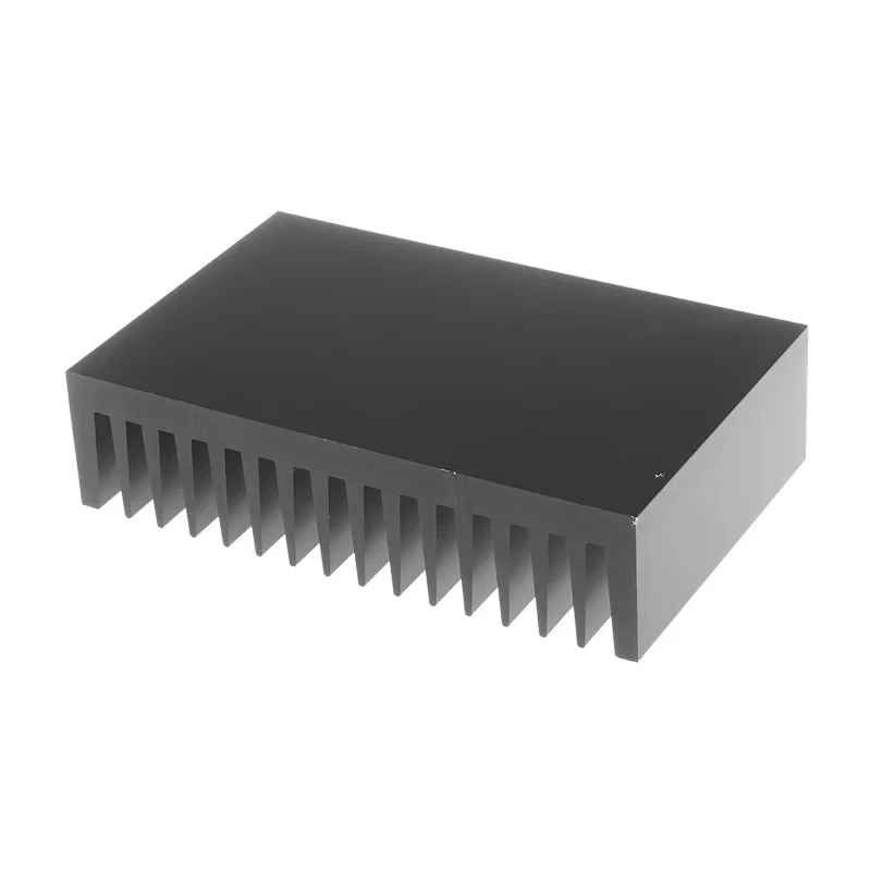 Fischer Elektronik Heatsink, Universal Rectangular Aluminium, 0.9K/W Thermal Resistance, 40 mm Height, 100 mm SK85-100-SA