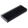 Fischer Elektronik Universal Rectangular Aluminium Heatsink, Black Anodised, 1.4°C/W Thermal Resistance, 25 mm x SK42-75-SA