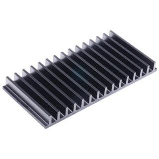 Fischer Elektronik Heatsink for PCBs with 2°C/W Thermal Resistance 15 mm Height 75 mm Width 159 mm Length SK44-75-SA
