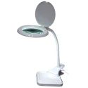 RS PRO LED Magnifying Lamp with LED Lamp 3dpt 100 mm Lens Diameter 2.5W LED Light 5V DC 189-9349