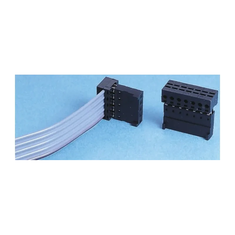 Wurth Elektronik 7-Way IDC Connector Female for Cable, 1 Row, 3A Current, 2.54mm Pitch, 500V AC, Right Angle 661007152022