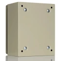 RS PRO Steel Wall Box Enclosure, IP66 Rated, 250 mm x 200 mm x 150 mm, Steel Body with Triple Lock System IP66