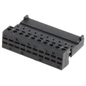Wurth Elektronik 10-Way 1 Row IDC Connector Female for Cable, Right Angle, 500V AC, 3A, Tin Plated 661010152022
