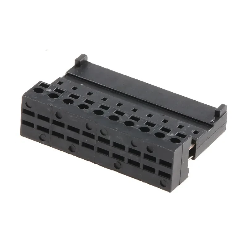 Wurth Elektronik 10-Way 1 Row IDC Connector Female for Cable, Right Angle, 500V AC, 3A, Tin Plated 661010152022
