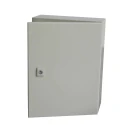 RS PRO Steel Wall Box Enclosure, Steel Body, IP66, 500 mm x 300 mm x 150 mm, Single Lock System, IK10 IP66
