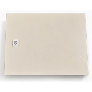 RS PRO Steel Wall Box IP66 Enclosure, 300 mm x 400 mm x 150 mm, Steel Body, IK10 Rated IP66 Protection IP66