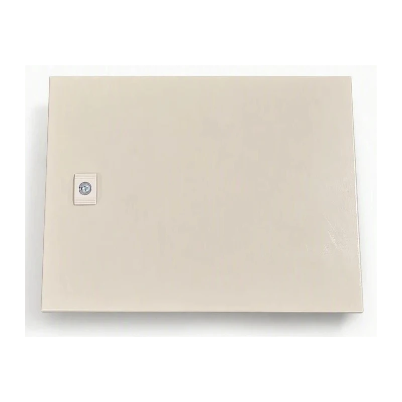 RS PRO Steel Wall Box IP66 Enclosure, 300 mm x 400 mm x 150 mm, Steel Body, IK10 Rated IP66 Protection IP66
