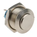 APEM Push Button Switch Momentary SPST Panel Mount 19.2 mm Cutout IP54 30 V dc 9633AX1146
