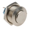 APEM Push Button Switch Momentary SPST Panel Mount 19.2 mm Cutout IP54 30 V dc 9633AX1146