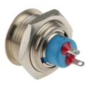 APEM Push Button Switch Momentary SPST Panel Mount 19.2 mm Cutout IP54 30 V dc 9633AX1146