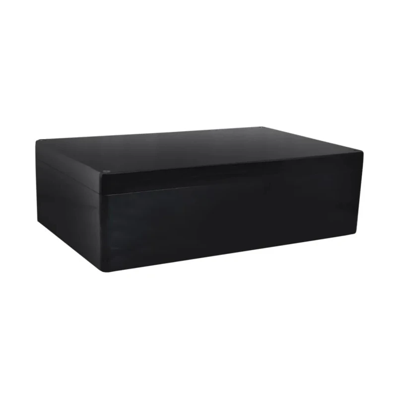 RS PRO Black Fibreglass Reinforced Polyester Enclosure IP66 IP67 IP68 160 mm x 400 mm x 250 mm IP66