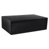 RS PRO Black Fibreglass Reinforced Polyester Enclosure IP66 IP67 IP68 160 mm x 400 mm x 250 mm IP66