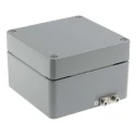 RS PRO Aluminium Enclosure, IP66 Ingress Protection, IK09 Shock Rating, 90 mm x 140 mm x 140 mm, Silicone Gasket 190-1873