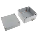 RS PRO Aluminium Enclosure, IP66 Ingress Protection, IK09 Shock Rating, 90 mm x 140 mm x 140 mm, Silicone Gasket 190-1873