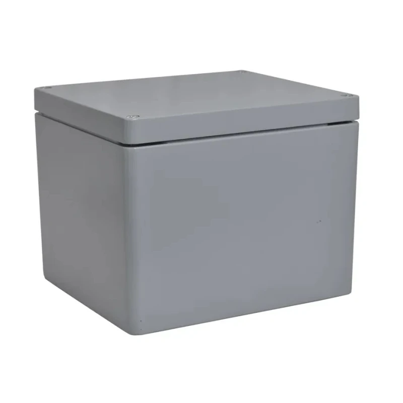 RS PRO Aluminium Enclosure, IP66 Rated, IK09 Shock Protection, 180 mm x 230 mm x 200 mm 190-1876