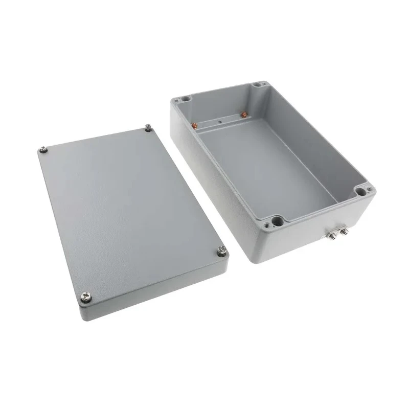 RS PRO Aluminium Enclosure IP66 IK09 100 mm x 280 mm x 180 mm 190-1877