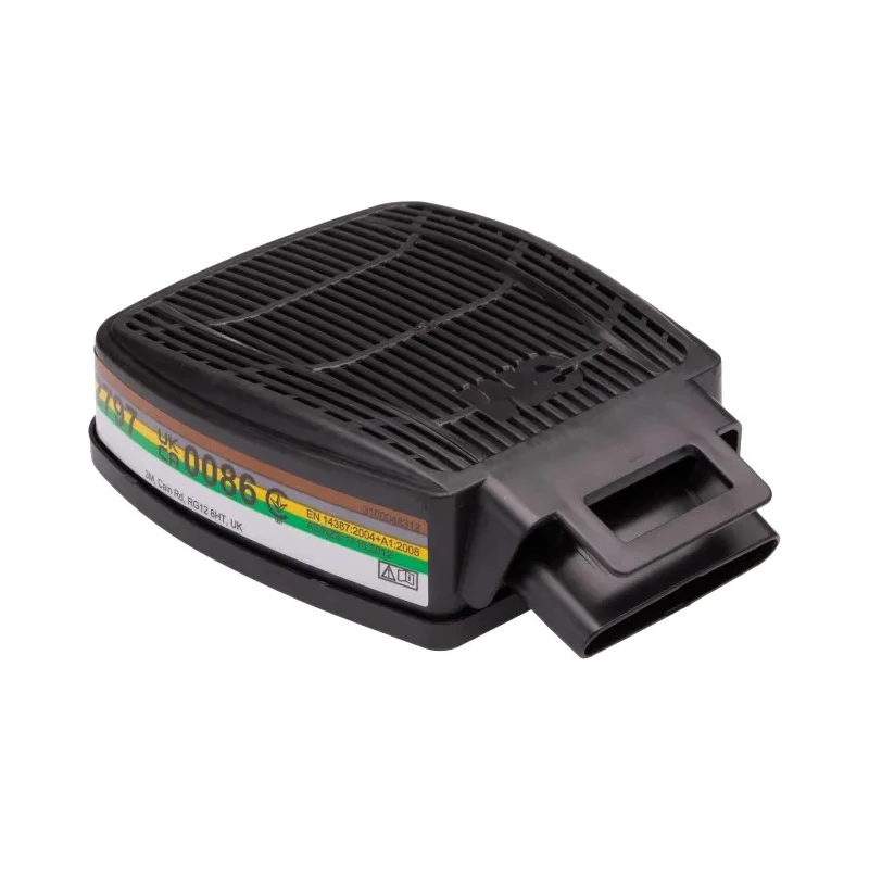3M Dust Filter for 3M D8000 Series Respirator, Secure Click Connection, EN 143:2000 + A1:2006, EN 14387:2004 + A1:2008 D8094