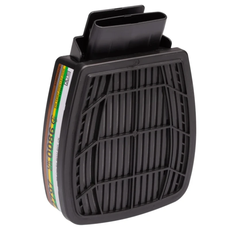 3M Dust Filter for 3M D8000 Series Respirator, Secure Click Connection, EN 143:2000 + A1:2006, EN 14387:2004 + A1:2008 D8094