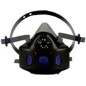3M HF-800SD Series Half Mask Respirator Mask with Replacement Filter Included Size S HF-801SD