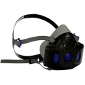 3M HF-800SD Series Half Mask Respirator Mask with Replacement Filter Included Size S HF-801SD