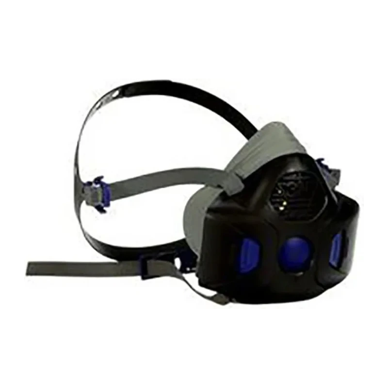3M HF-800SD Series Half Mask Respirator Mask with Replacement Filter Included Size S HF-801SD