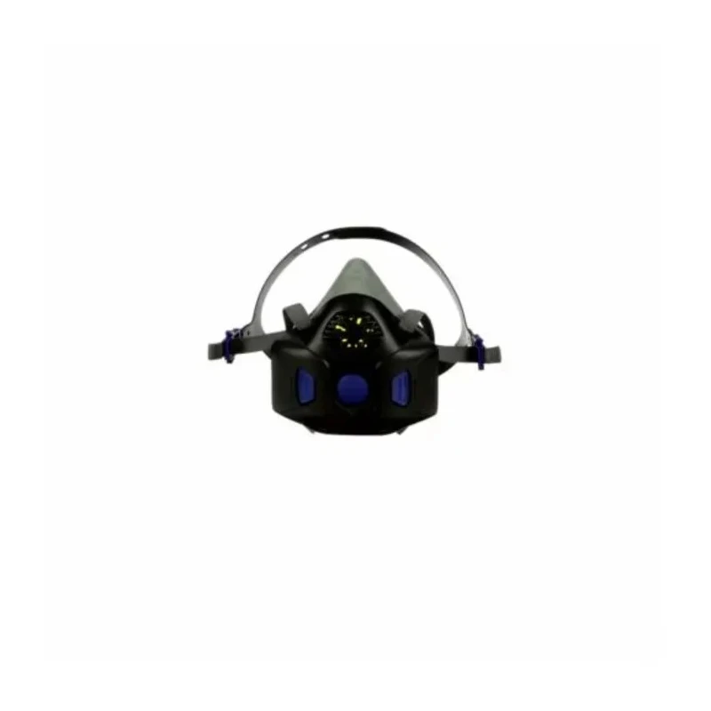 3M HF-800SD Series Half Mask Respirator Mask Grey Silicone Medium HF-802SD