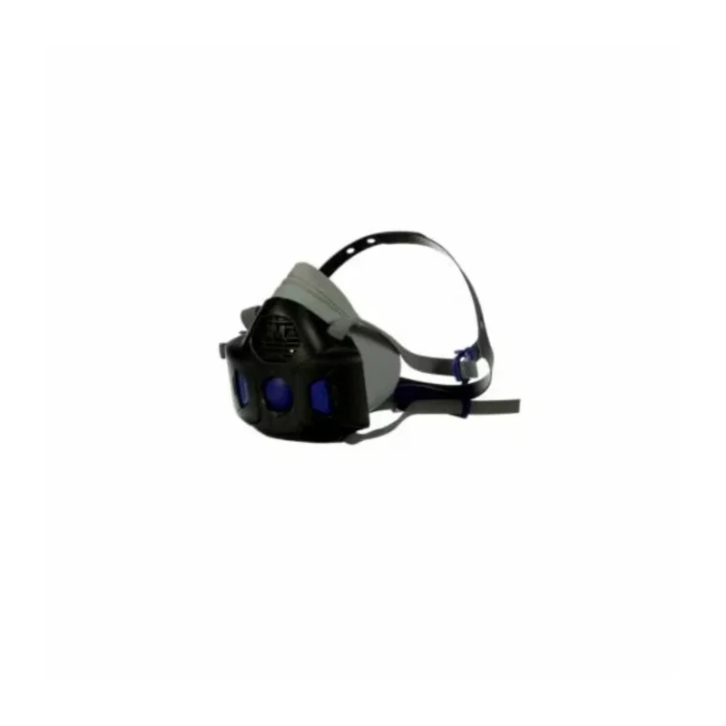 3M HF-800SD Series Half Mask Respirator Mask Grey Silicone Medium HF-802SD