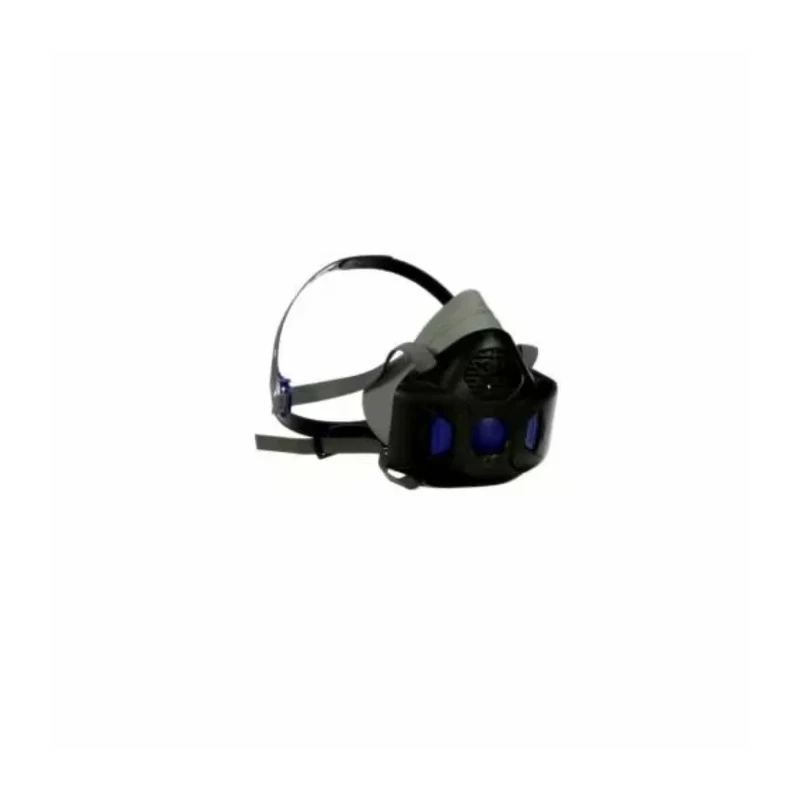 3M HF-800SD Series Half Mask Respirator Mask Grey Silicone Medium HF-802SD