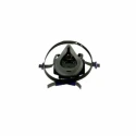 3M HF-800SD Series Half Mask Respirator Mask Grey Silicone Medium HF-802SD
