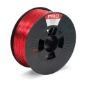 RS PRO 1.75 mm Translucent Red PET-G Fused Deposition Modelling 3D Printer Filament 1 kg 190-1954