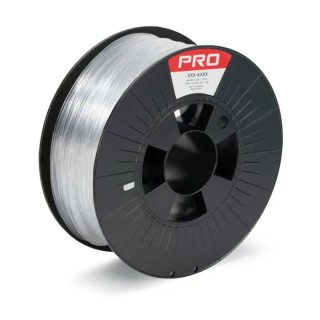 RS PRO 1.75 mm Transparent PET-G 3D Printer Filament, 1 kg 190-1955