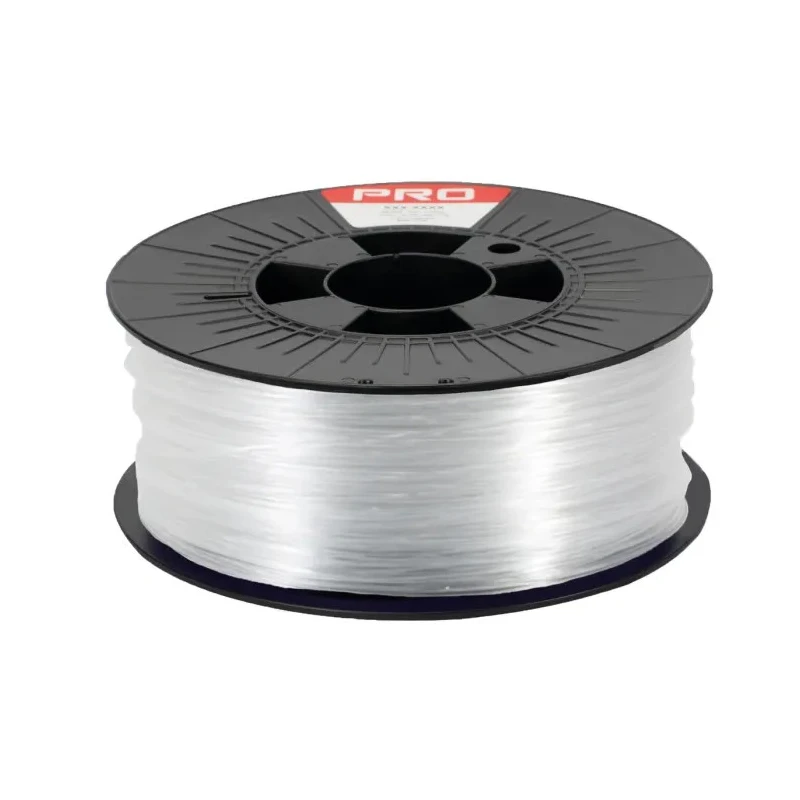 RS PRO 1.75 mm Transparent PET-G 3D Printer Filament, 1 kg 190-1955