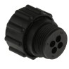 TE Connectivity Circular Connector, 4 Contacts, Cable Mount, Standard Size, Plug Female, CPC Series , 600V, 13A 182647-1