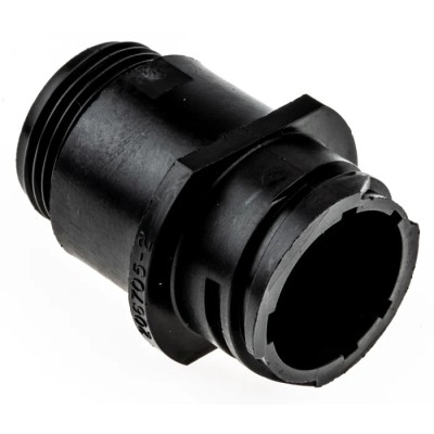 TE Connectivity Circular Connector, 9 Contacts, Cable Mount, Standard Size, Socket, Male, 13A, 250V, CPC Series 206705-2