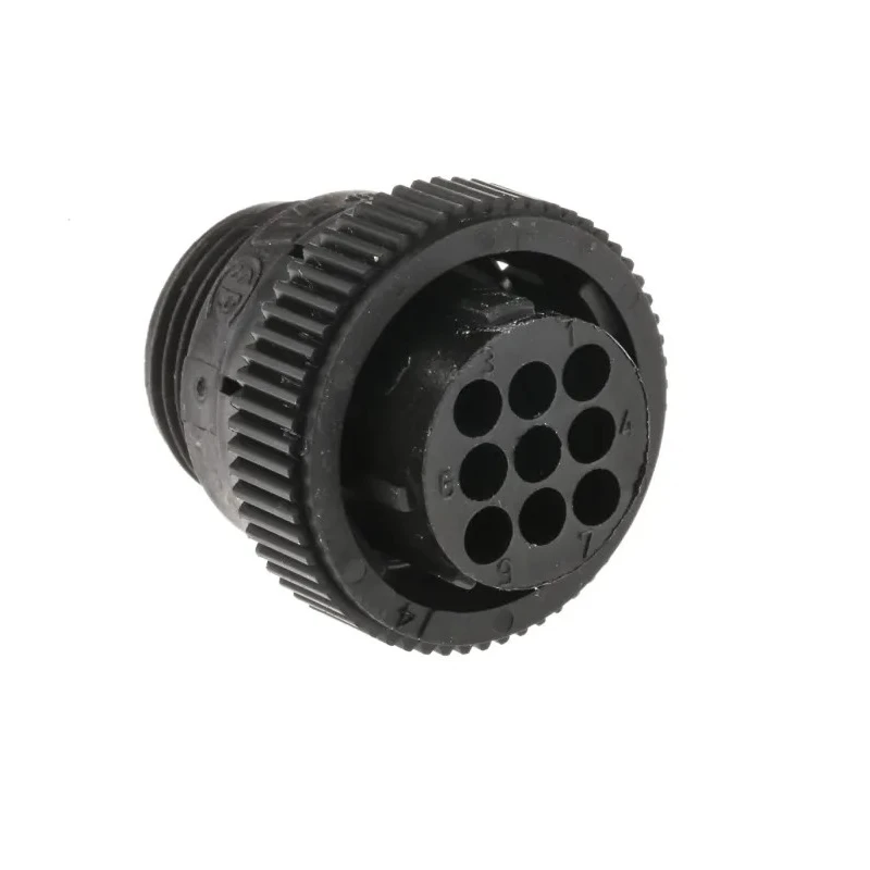 TE Connectivity Circular Connector 9 Contacts Cable Mount Socket Female 600V 13A Crimp Termination Series CPC 182645-1