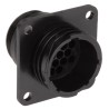 TE Connectivity Circular Connector, 16 Contacts, Panel Mount, Standard Size, Plug, Female, 13A, 600V, Nylon 206036-1