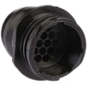 TE Connectivity Circular Connector Cable Standard Size 16 Contacts 13A 600V Plug Female Threaded Mating CPC Series 206036-3