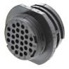 TE Connectivity Circular Connector 28 Contacts Cable Standard Size Socket Male CPC Series 206152-1