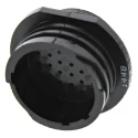 TE Connectivity Circular Connector 28 Contacts Cable Standard Size Socket Male CPC Series 206152-1
